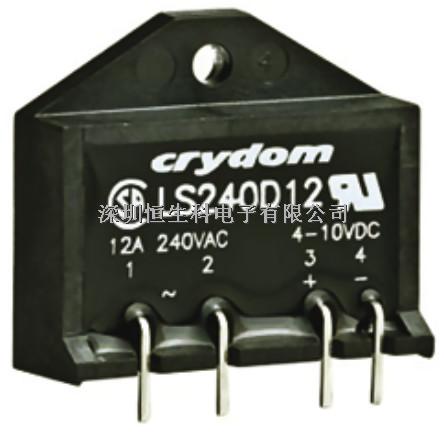 LS240D12R Crydom 12 A 印刷電路板安裝 隨機(jī)切換 單刀單擲 SCR輸出 固態(tài)繼電器, 280V有效值-LS240D12R盡在買賣IC網(wǎng)