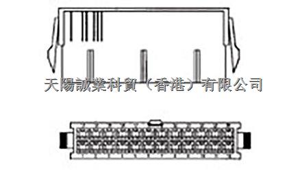 TE Connectivity VAL-U-LOK 2 行 4.2mm 節(jié)距 14 路 直 公 面板安裝 PCB 連接器外殼-1-1586018-4盡在買賣IC網(wǎng)