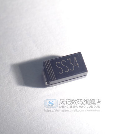 SMA SS34 貼片肖特基二極管 1N5822 A型 3A/40V 2000個(gè)1盤=110元-SS34盡在買賣IC網(wǎng)